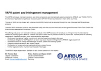 AIRBUS patent information English